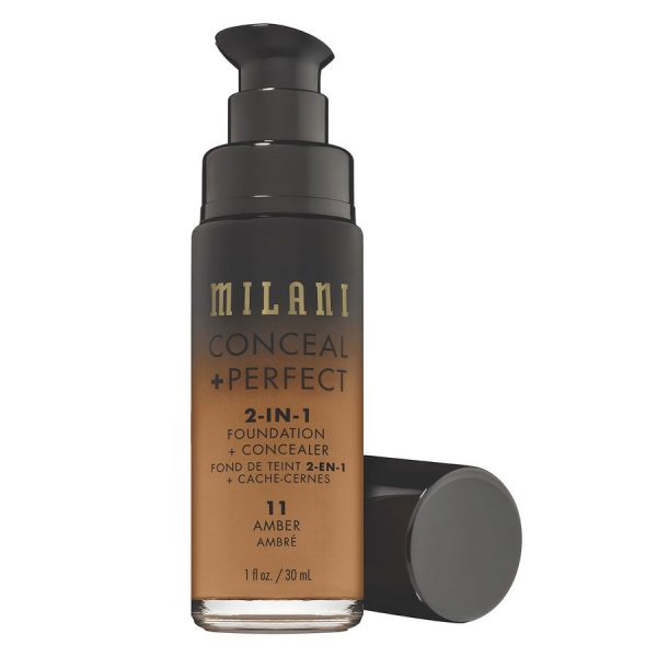 Milani Conceal + Perfect 2-In-1 Foundation + Concealer 30ml – 11 Amber kuva