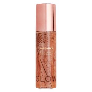 Makeup Revolution Glow Radiance Shimmer Oil 100ml ─ Gold kuva
