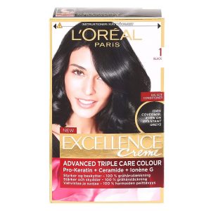 L'Oréal Paris Excellence Creme - 1 Black kuva