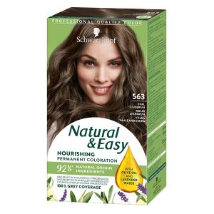 Schwarzkopf Natural & Easy ─ 563 Nude Light Brown kuva