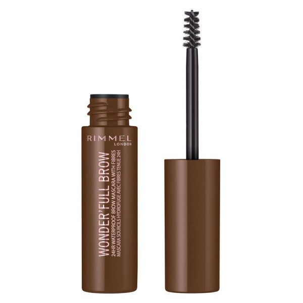 Rimmel London Eye Wonder'Full Brow Mascara 24H 5ml ─ #002 Medium Brown kuva