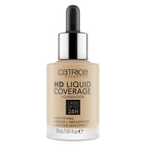 Catrice HD Liquid Coverage Foundation 30ml – Sandy Rose 042 kuva