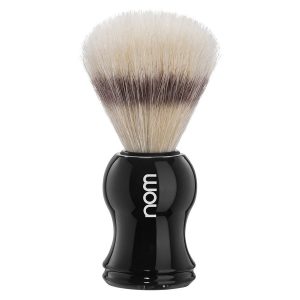 Nom Gustav Shaving Brush Pure Bristle ─ Black kuva