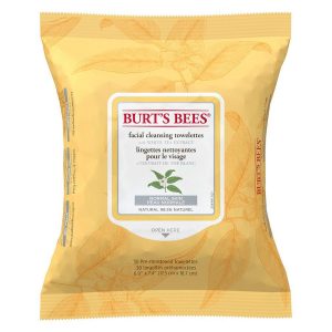 Burt's Bees Facial Cleans Towelettes White Tea Extract 30 kpl kuva