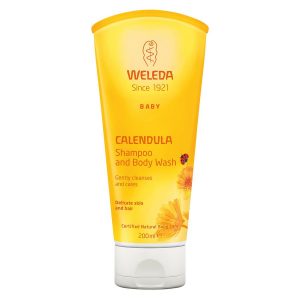 Weleda Baby Calendula Shampoo & Bodywash 200ml kuva