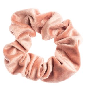 DARK Velvet Scrunchie ─ Vintage Rose kuva