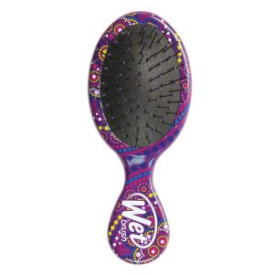 Wet Brush Mini Detangler ─ Mandala Purple kuva