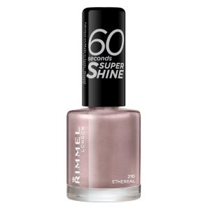 Rimmel London 60 Seconds Super Shine Nail Polish 8ml ─ #210 Ethereal Nude kuva