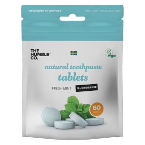 The Humble Co Dental Tablets Without Fluoride 60 kpl kuva