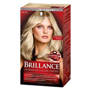 Schwarzkopf Brillance Intensive Color Creme ─ 811 Scan Blond kuva