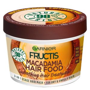 Garnier Fructis Hair Food Mask 390ml ─ Macadamia kuva