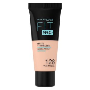 Maybelline Fit Me Matte + Poreless Foundation 128 30ml kuva