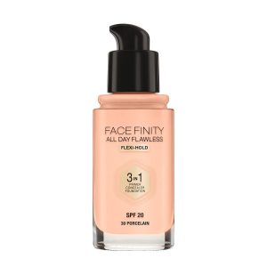 Max Factor Facefinity 3 In 1 Foundation 30ml - 30 Porcelain kuva