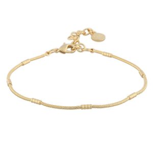 Snö Of Sweden Day Small Bracelet Plain ─ Gold kuva