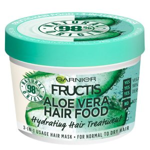 Garnier Fructis Hair Food Mask 390ml ─ Aloe Vera kuva