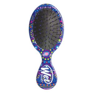 Wet Brush Mini Detangler ─ Mandala Blue kuva