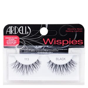 Ardell Wispies Fashion Lashes – 113 Black kuva