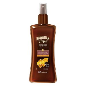 Hawaiian Tropic Protective Dry Spray Oil SPF 10 200ml kuva