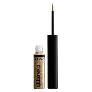 NYX Professional Makeup Glitter Goals Liquid Eyeliner Golden 4ml kuva