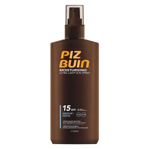 Piz Buin Moisturising Ultra Light Sun Spray SPF 15 200ml kuva