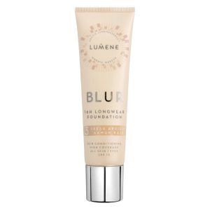 Lumene Blur 16H Longwear Foundation SPF 15 30ml - 3 Fresh Apricot kuva