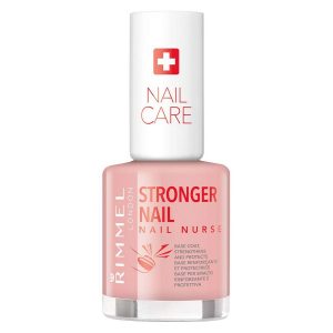 Rimmel Stronger Nail Nurse Base Coat Nail Polish 12ml ─ Transparent kuva