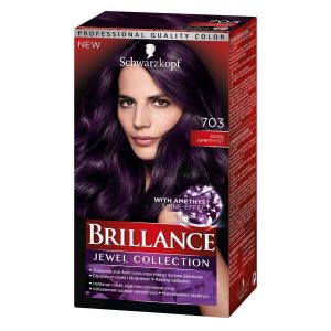 Schwarzkopf Brillance Intensive Color Creme ─ 703 Dark Amethyst kuva