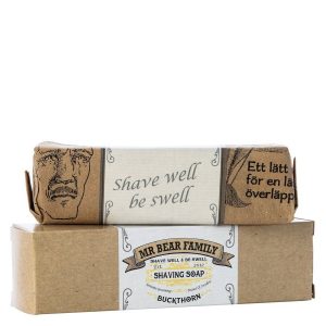Mr Bear Family Shaving Soap 80 g ─ Buckthorn kuva