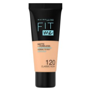 Maybelline Fit Me Matte + Poreless Foundation 120 30ml kuva