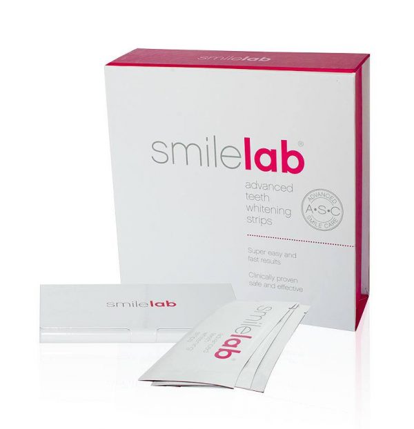 Smilelab Advanced Teeth Whitening Strips 14x2pcs kuva