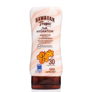 Hawaiian Tropic Silk Hydration Sun Lotion SPF 30 180ml kuva