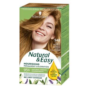Schwarzkopf Natural & Easy ─ 540 Praline Golden Brown kuva