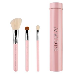 Sigma Essential Trio Brush Set 3 kpl ─ Light Pink kuva