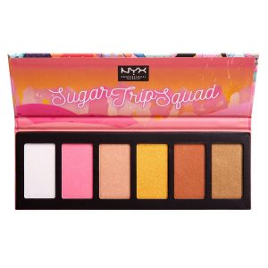 NYX Professional Makeup Sugar Trip Squad Highlightning Palette kuva