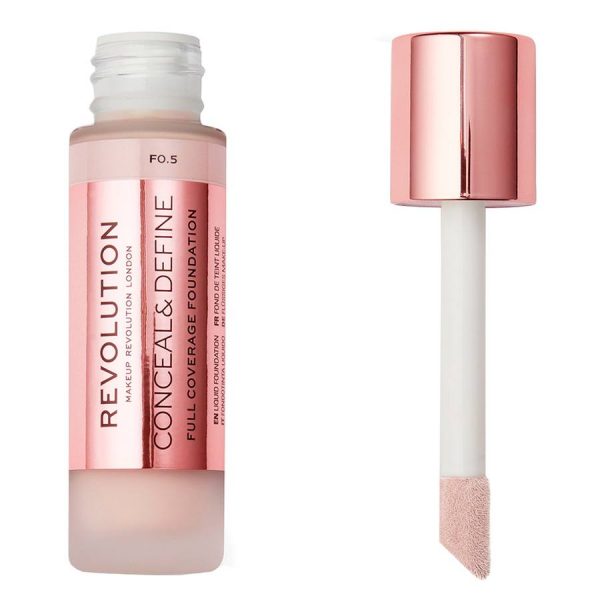 Makeup Revolution Conceal & Define Foundation F0.5 23ml kuva