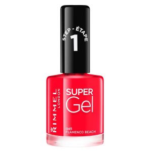 Rimmel London Super Gel Nail Polish 12ml ─ #045 Flamenco Beach kuva