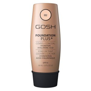 GOSH Foundation Plus+ 30ml ─ #002 Ivory kuva