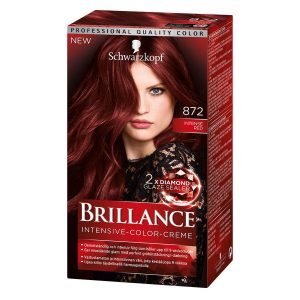 Schwarzkopf Brillance Intensive Color Creme ─ 872 Intens Red kuva