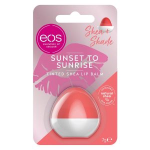 EOS Sunset to Sunrise Tinted Shea Lip Balm – Coral 7 g kuva