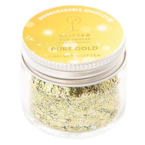 Glitter Eco Lovers 15ml - Pure Gold kuva