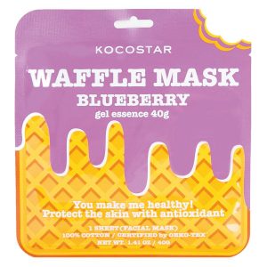Kocostar Waffle Mask 40 g ─ Blueberry kuva