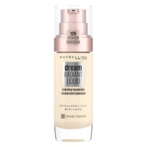 Maybelline Dream Radiant Liquid Foundation #3 True Ivory 30ml kuva