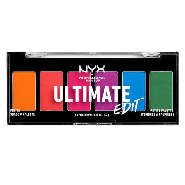 NYX Professional Makeup Ultimate Edit Petite Shadow Palette 02 Brights 7