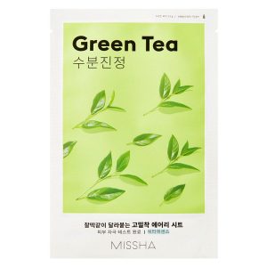 Missha Airy Fit Sheet Mask Green Tea 19 g kuva