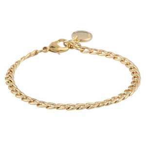 Snö Of Sweden Chase Mario Small Bracelet – Plain Gold kuva