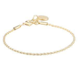 Snö Of Sweden Anklet Madeleine Plain ─ Gold kuva