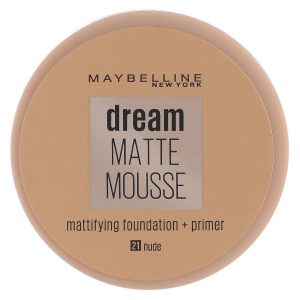 Maybelline Dream Matte Mousse 18ml – 021 Nude kuva