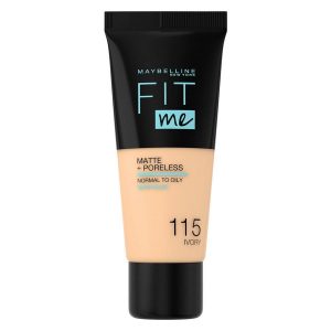 Maybelline Fit Me Matte + Poreless Foundation 115 30ml kuva