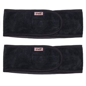 Shelas Hiuspanta 2 kpl - Musta kuva