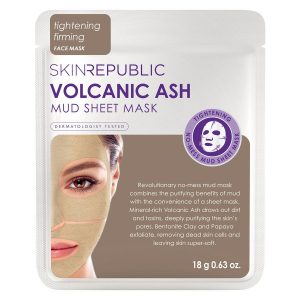 Skin Republic Volcanic Ash Mud Sheet Face Mask 18 g kuva